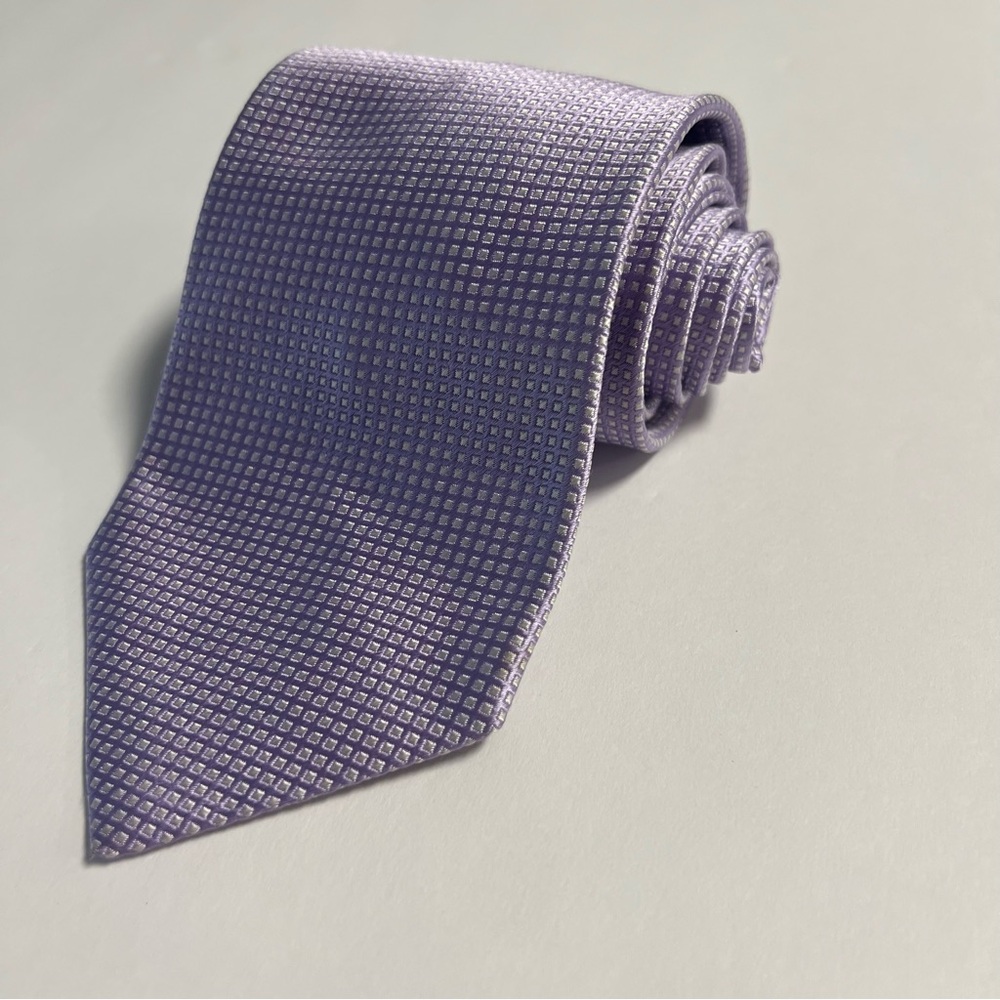 Ferre, 100% Silk, Made in Italy,‎ Elegant Purple Tie